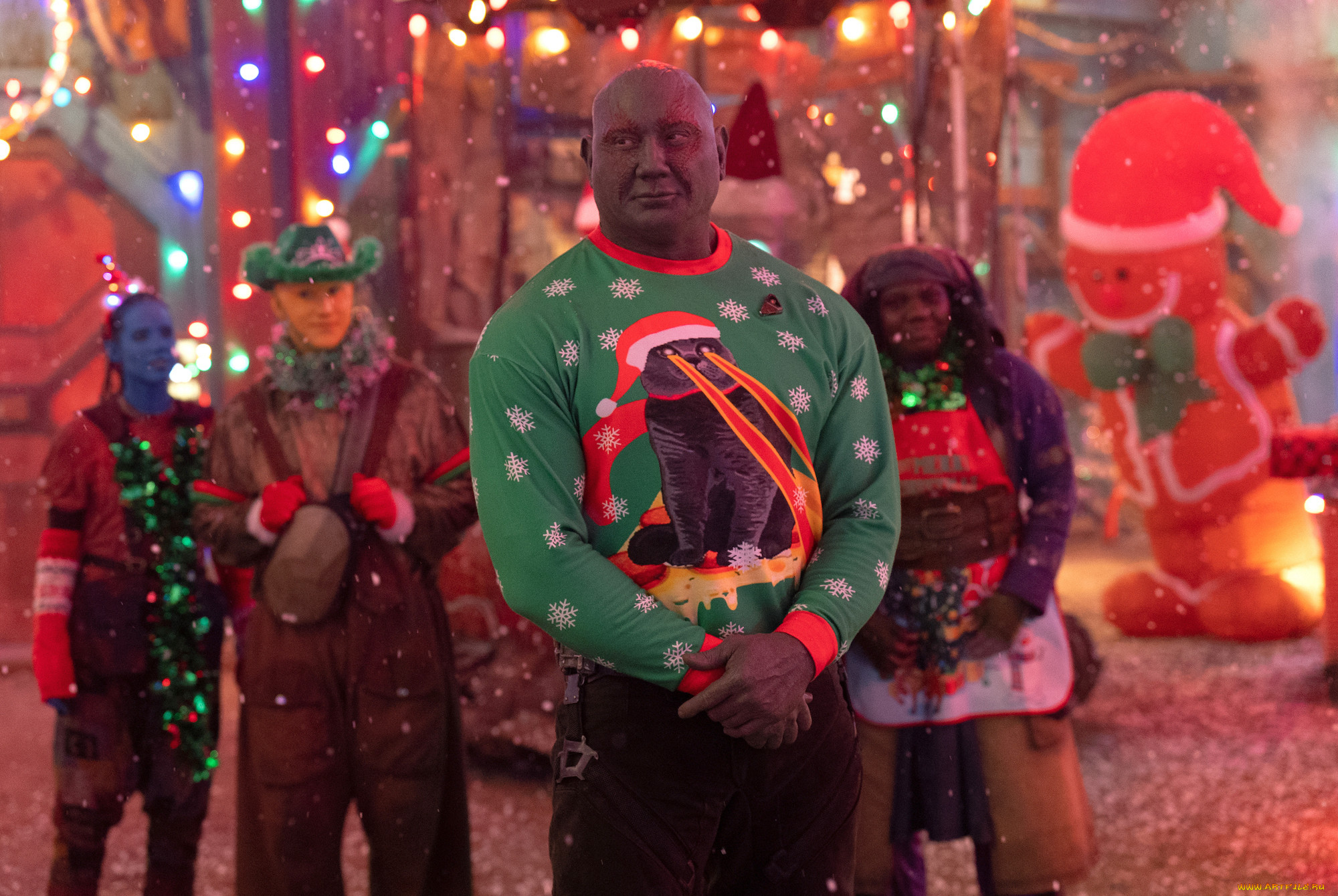 the guardians of the galaxy holiday special || 2022,  , -unknown , , , , , , , , , , , dave, bautista, drax